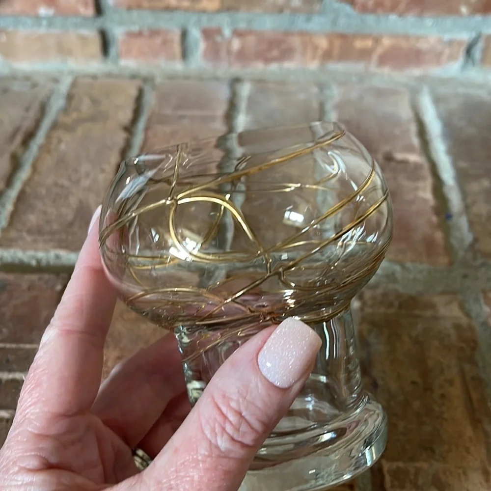 PartyLite Gold Calypso Tealight Holder - Picture 2 of 4
